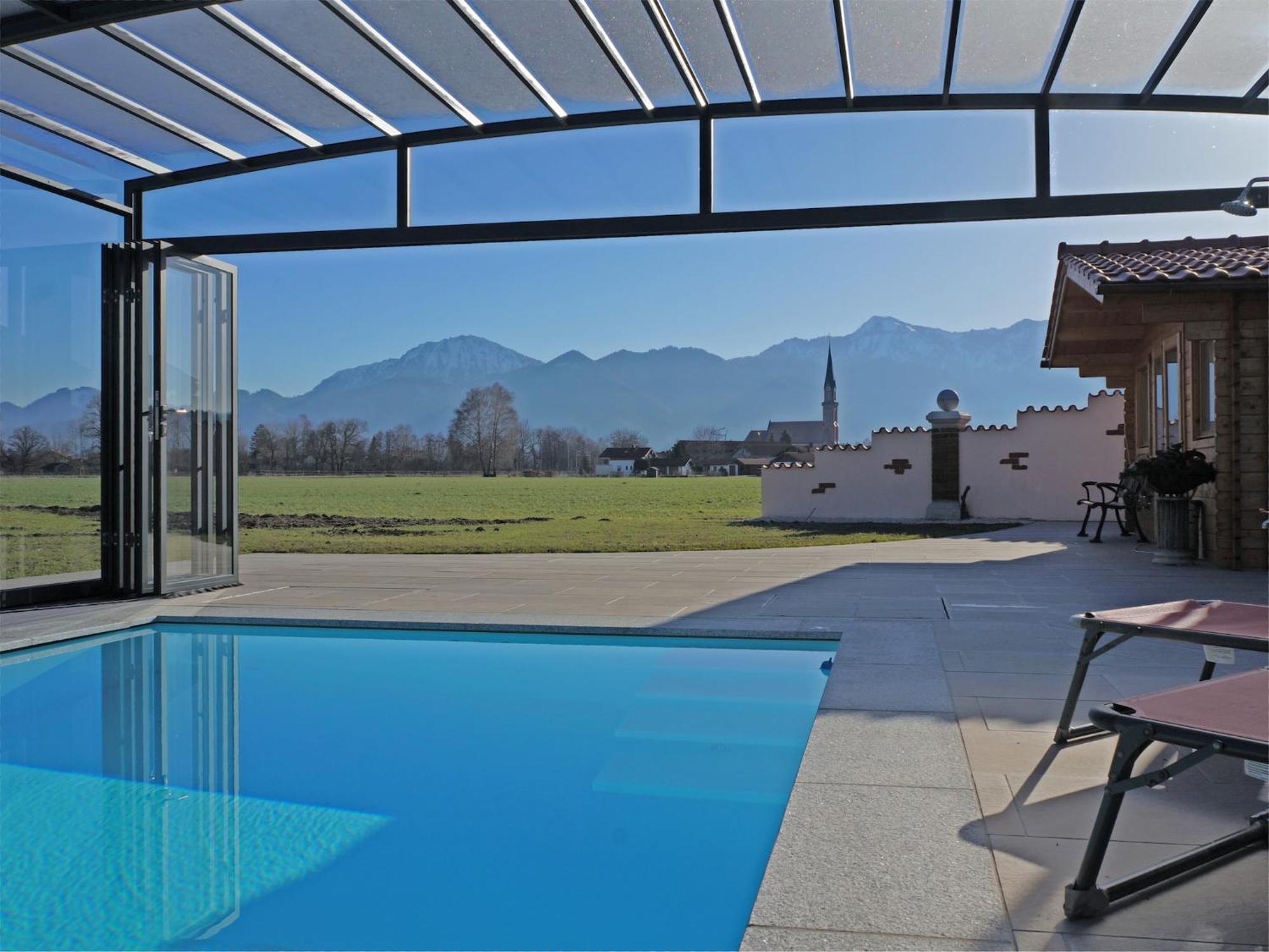 Alluring Holiday Home In Ubersee With Whirlpool Eksteriør bilde